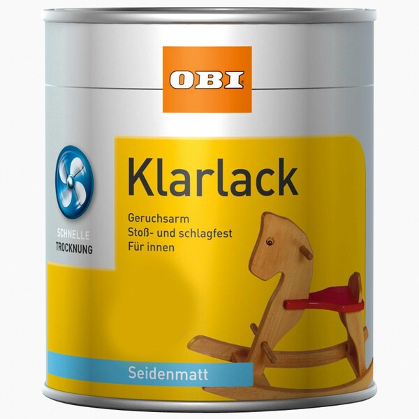 Bild 1 von OBI Klarlack Transparent seidenmatt 125 ml