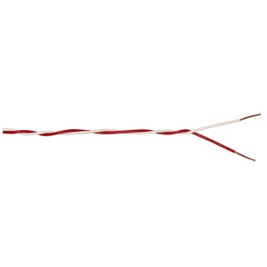 Klingeldraht YK-Draht 1 x 0,6 Rot/Weiß 10 m