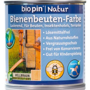 Biopin Bienenbeutenfarbe Hellbraun 375 ml