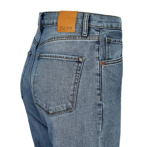 Bild 4 von DU/ER MIDWEIGHT PERFORMANCE DENIM WIDE LEG Damen Jeans VINTAGE BLUE