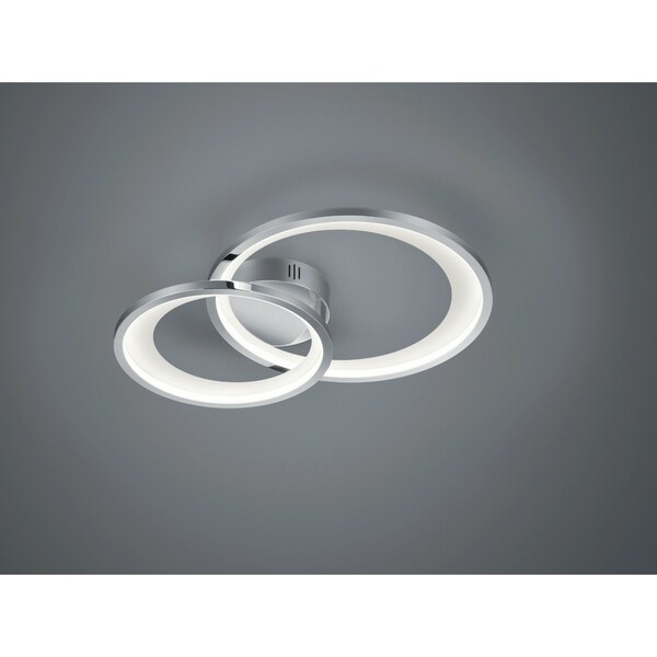 Bild 1 von Trio LED-Deckenlampe Granada Chrom 1-flammig 29 W EEK: A+