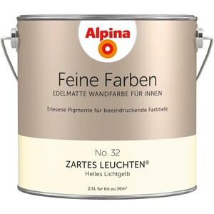 Alpina Feine Farben No. 32 Zartes Leuchten edelmatt 2,5 l