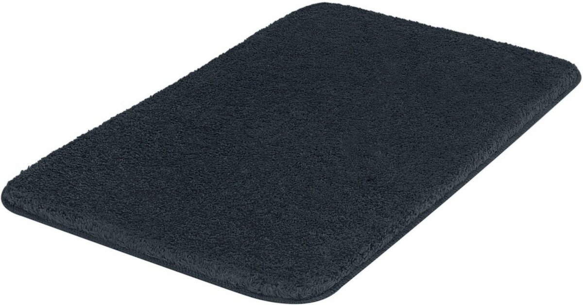 Bild 1 von Badematte Meadow Kleine Wolke, Höhe 30 mm, rutschhemmend beschichtet, fußbodenheizungsgeeignet, Polyester, rechteckig, Badteppich, Uni Farben