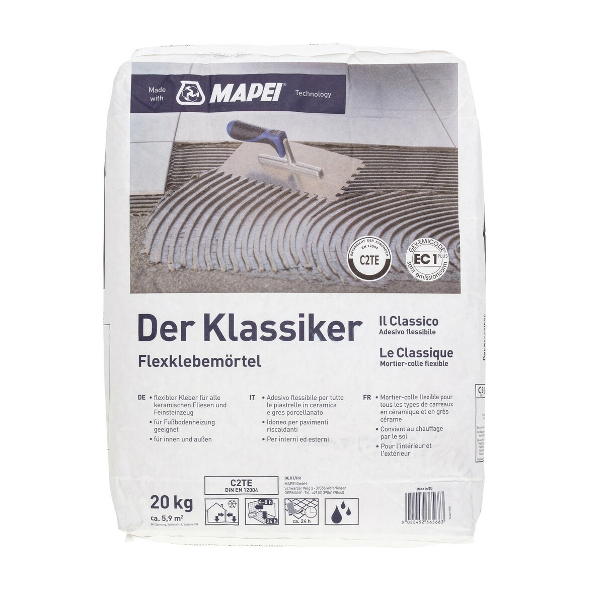 Bild 1 von Der Klassiker Flexmörtel  C2TE 20 kg