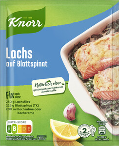 Knorr Fix für Lachs auf Blattspinat 28 g