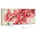 Bild 1 von Infrarot-Heizpaneel Pink Orchidee m. Thermostat