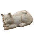 Bild 1 von Terrakotta-Katze schlafend, 14 x 17 x 32 cm