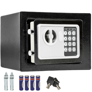 Elektronischer Safe Tresor mit Schlüssel inkl. Batterien