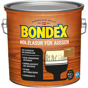Bondex - 
            Bondex Holzlasur Kastanie 2,5 l