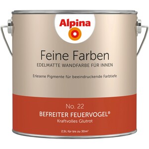 Alpina Feine Farben No. 22 Befreiter Feuervogel edelmatt 2,5 l