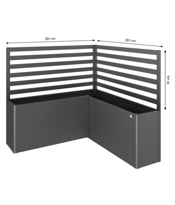 Bild 2 von Biohort Rankgitter L200, dunkelgrau-metallic