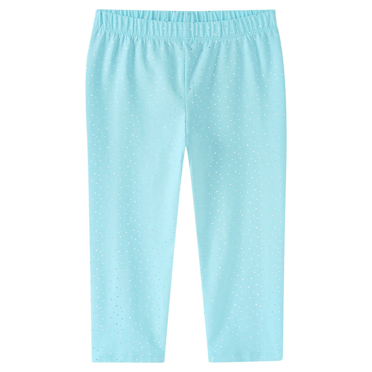 Bild 1 von Mädchen Capri-Leggings mit Glitzer-Allover HELLTÜRKIS