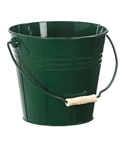 Zink-Eimer, 7 Liter, dunkelgrün
