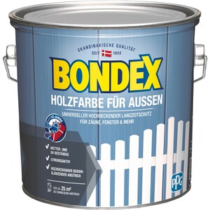 Bondex Holzfarbe für Aussen Anthrazit 2,5 L