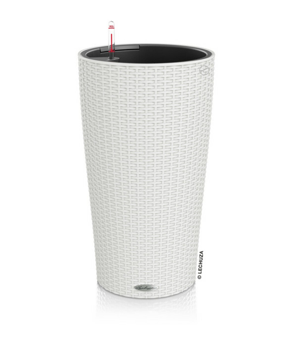 Bild 1 von LECHUZA® Kunststoff-Säule Cilindro Cottage inkl. Pflanzeinsatz, konisch