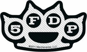 Five Finger Death Punch Patch - Knuckles   - Lizenziertes Merchandise!
