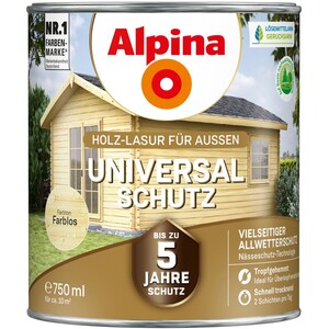 Alpina Universal-Schutz Farblos seidenmatt 750 ml