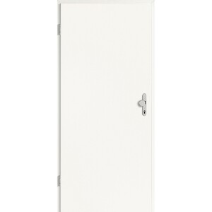 Wohnungseingangstür CPL Weiß (GL223) 86 cm x 198,5 cm Anschlag L