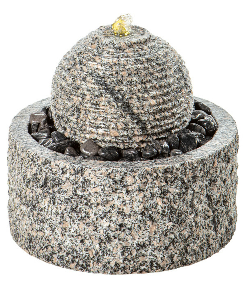 Bild 2 von Dehner Granit-Gartenbrunnen Bern, Ø 42 x 45 cm