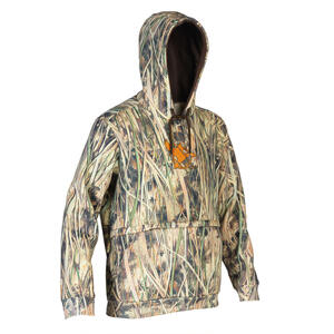 Jagd-Kapuzensweatshirt 500 Camouflage Schilf