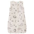 Bild 1 von Baby Musselin-Schlafsack mit Wassertieren HELLBEIGE / DUNKELBLAU