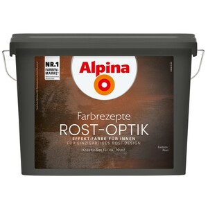 Alpina Farbrezepte Rost-Optik Komplett-Set