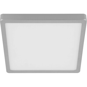 Eglo LED-Deckenleuchte Molay 28,5 cm x 28,5 cm Silber