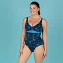 Bild 1 von Badeanzug Damen figurformend - Kaipearl Triki Pyva dunkelblau Blau