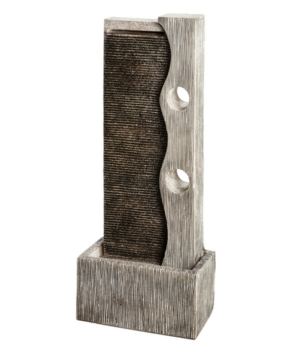 Bild 1 von Dehner Polyresin-Gartenbrunnen Eclipse, ca. B40/H100/T19,8 cm