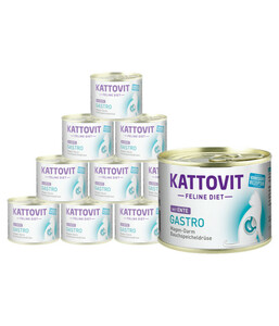KATTOVIT Feline Diet Nassfutter Gastro, 12 x 185g
