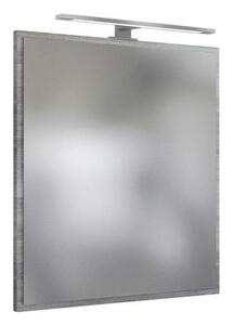 Badezimmerspiegel in Grau mit LED 'Arezzo'