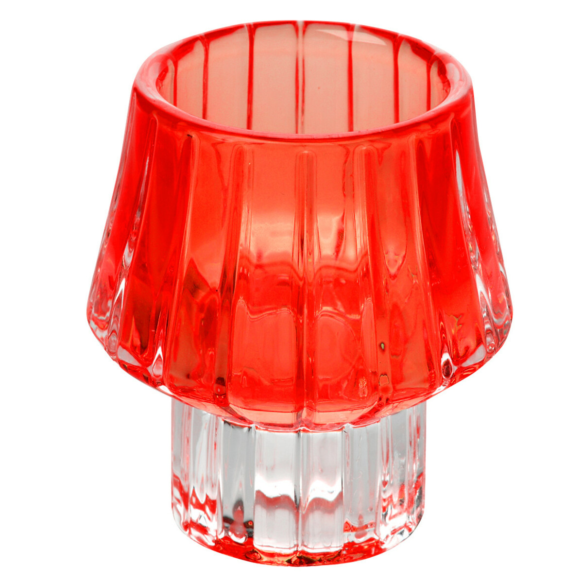 Bild 1 von Wendbarer Kerzenhalter aus Glas ROT