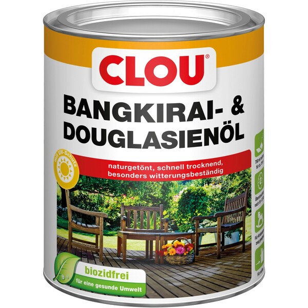 Bild 1 von Clou Bangkirai- und Douglasien-Öl 750 ml