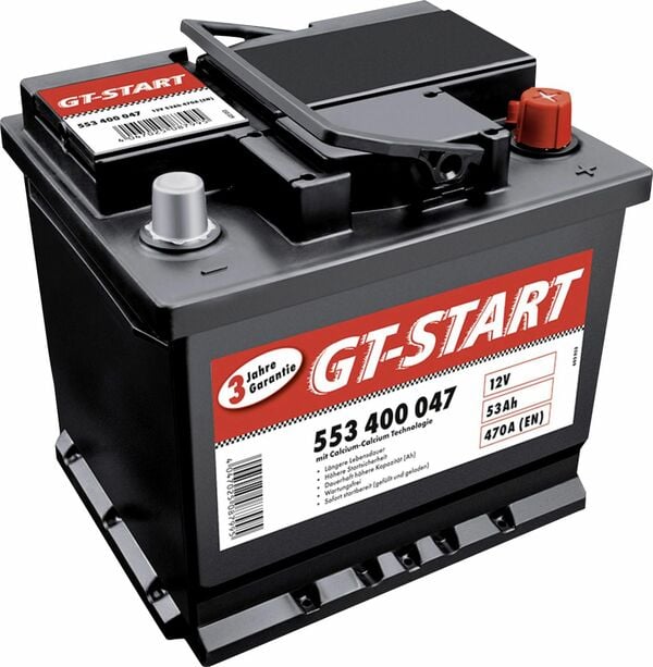 Bild 1 von GT-Start Starterbatterie, 53 Ah 470 A