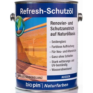 Biopin Refresh-Schutzöl Farblos seidenglänzend 2,5 l