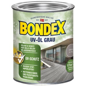 Bondex UV-Öl Grau 750 ml