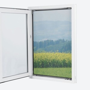 Magic Klick Moskitonetz für Fenster, ca. 150x130cm, Black