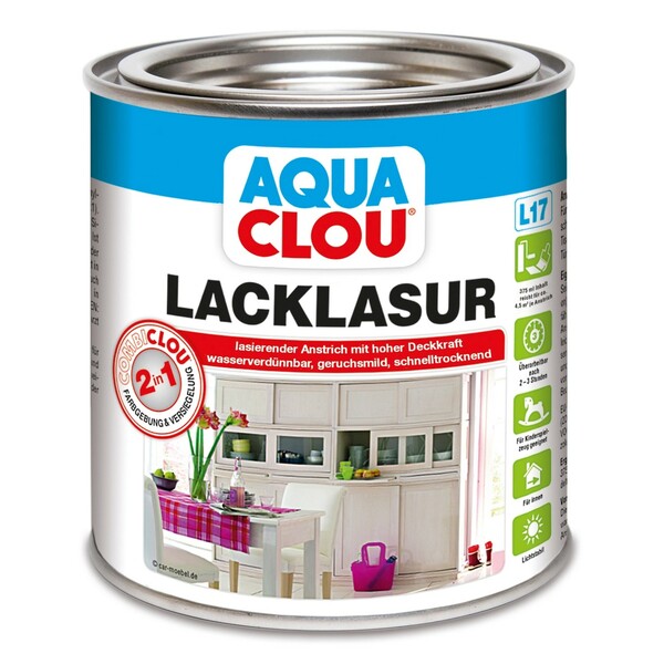 Bild 1 von Aqua Combi-Clou Lack-Lasur Kiefernblond 375 ml
