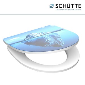 Eisl WC-Sitz Iceberg Duroplast mit Absenkautomatik & Schnellverschluss