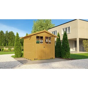 Weka Holz-Gartenhaus 316 Gr.1 Lasiert BxT: 198 cm x 148 cm