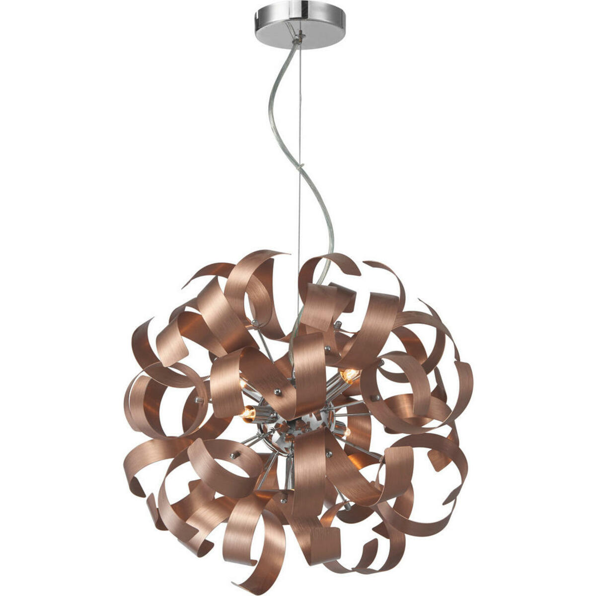 Bild 1 von Ambiente Led-hängeleuchte  Curly  Kupfer