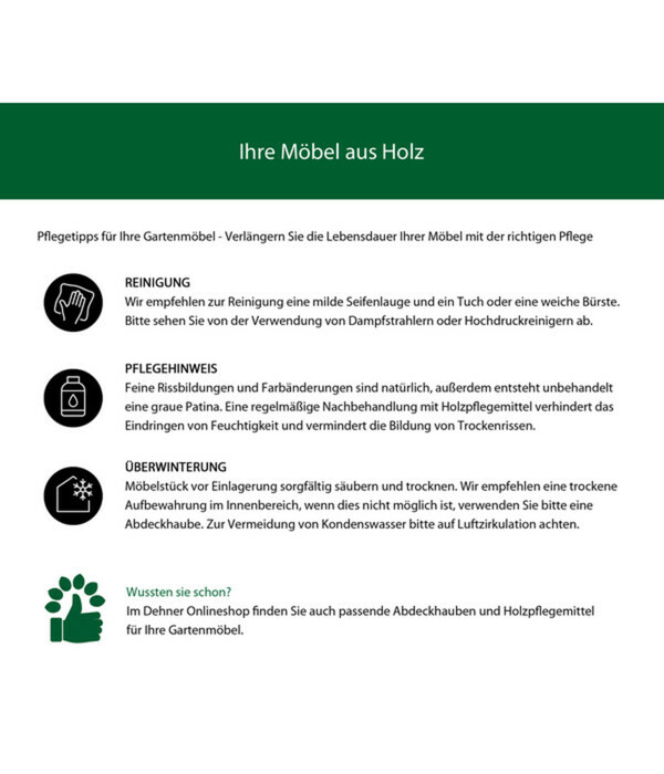 Bild 2 von Holzbank Tessin, 3-Sitzer