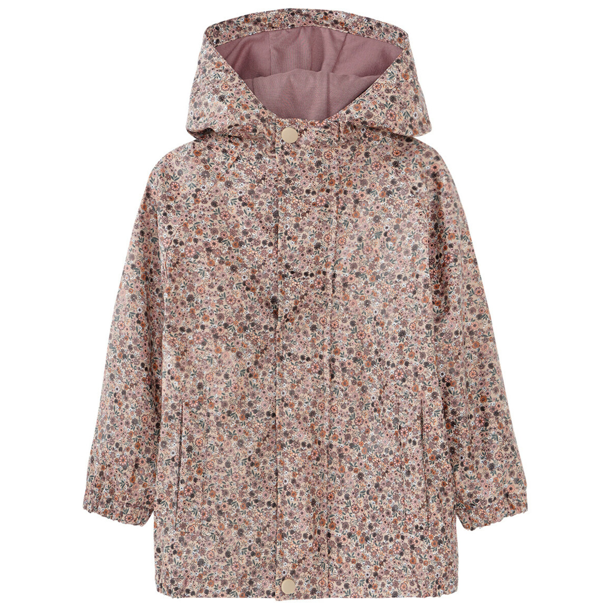 Bild 1 von Mädchen Regenjacken mit Blümchen-Allover BEIGE