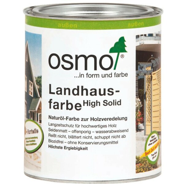 Bild 1 von Osmo Landhausfarbe Steingrau 750 ml