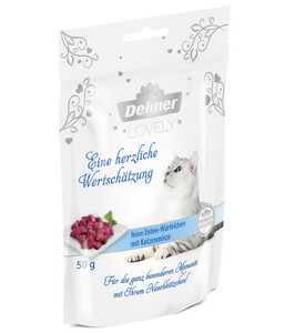 Dehner Premium Lovely Katzensnack Eine herzliche Wertschätzung, 50g