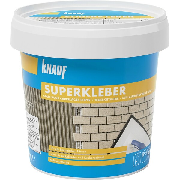 Bild 1 von Knauf Fliesenkleber Superkleber Grau 1 kg