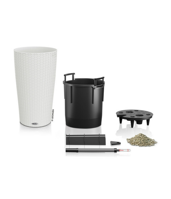 Bild 3 von LECHUZA® Kunststoff-Säule Cilindro Cottage inkl. Pflanzeinsatz, konisch