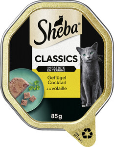 Sheba Classics in Pastete Geflügel Cocktail Katzenfutter nass 85 g