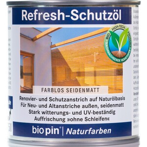 Biopin Refresh-Schutzöl Seidenmatt 375 ml