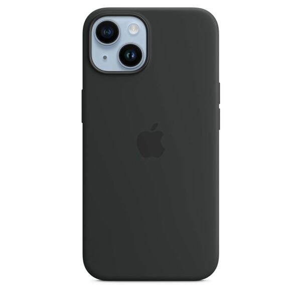 Bild 1 von iPhone 14 Silikon Case mit MagSafe - Mitternacht (MPRU3ZM/A) Handyhülle